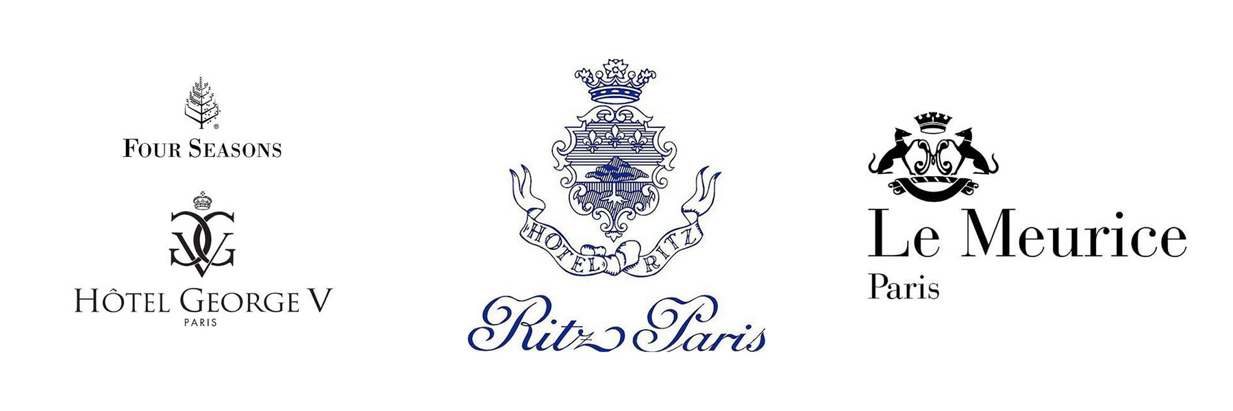 Le Meurice, Four Seasons George V, Ritz Paris